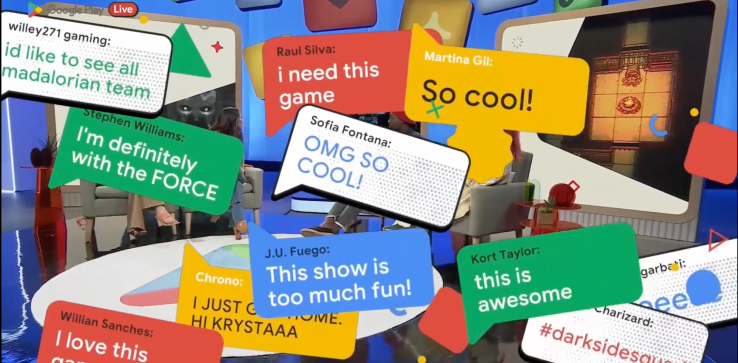 social live stream for google play