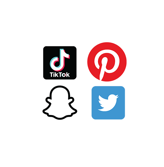 emerging social channels logos