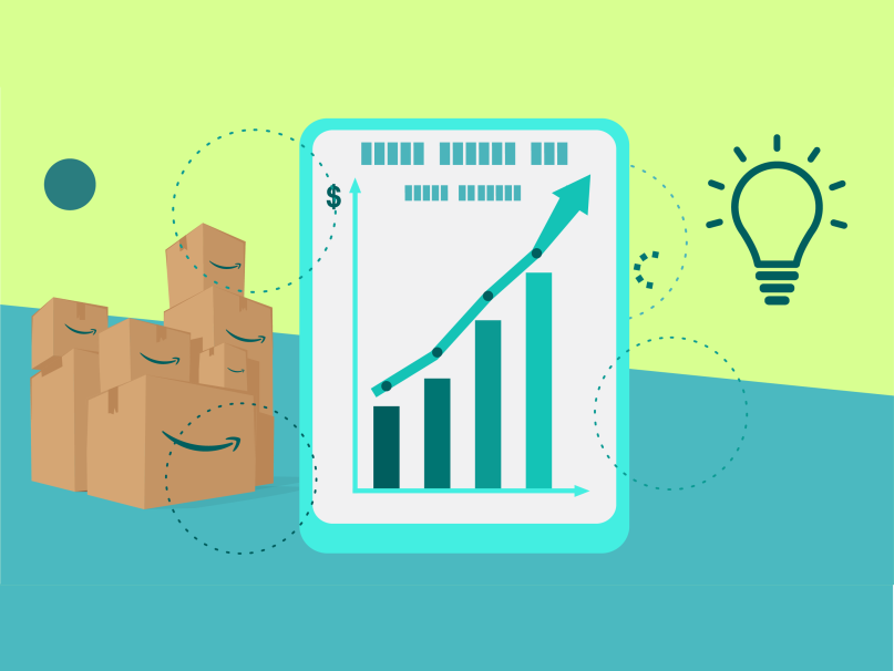 A colorful chart trending upwards