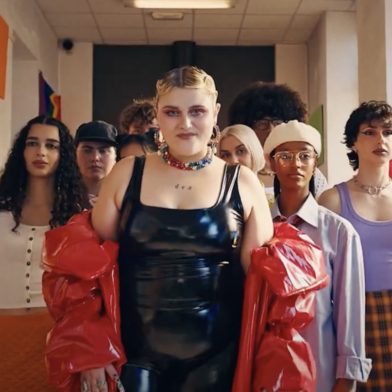 Pride 2024 campaign includes a video featuring rapper Big Mama leading a parade through a school to encourage inclusivity.