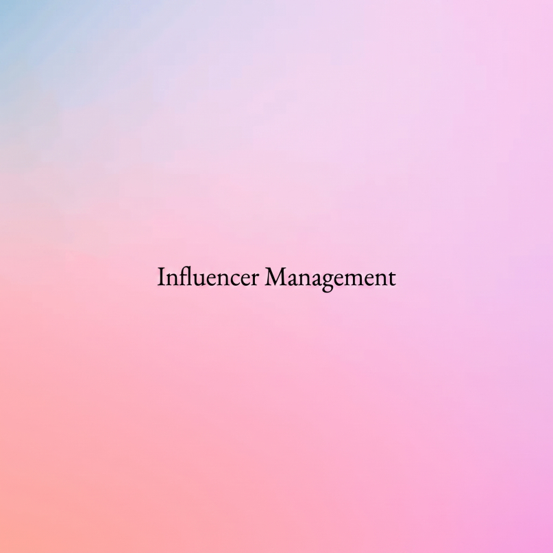 Influencer management