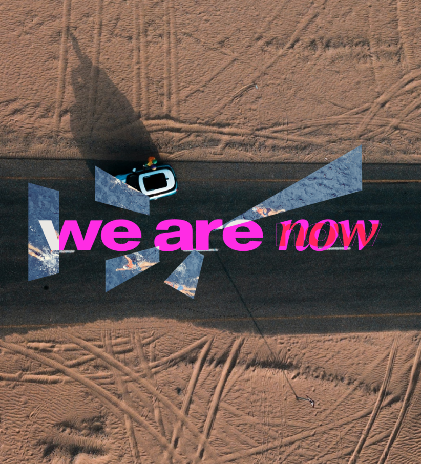 We are now branding with a fragmented puzzle like design of faces