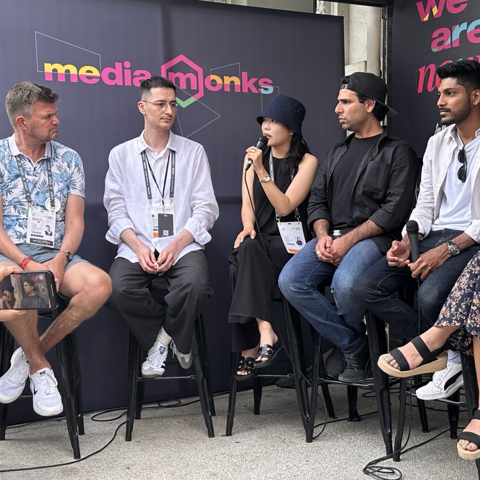 Cannes panel with Meta and Media.Monks Next.Up winners