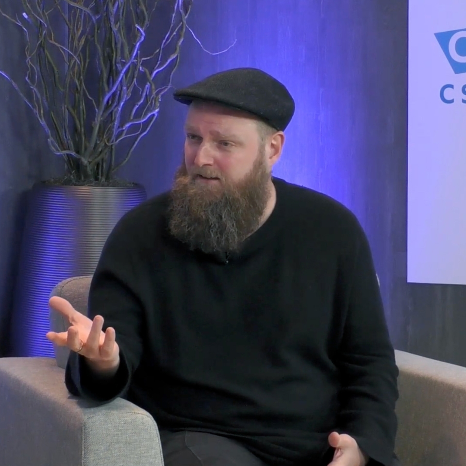 Wesley ter haar speaking at CES