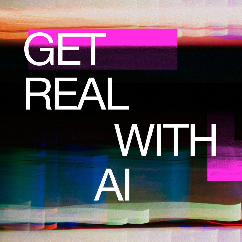 Get Real with AI event signage