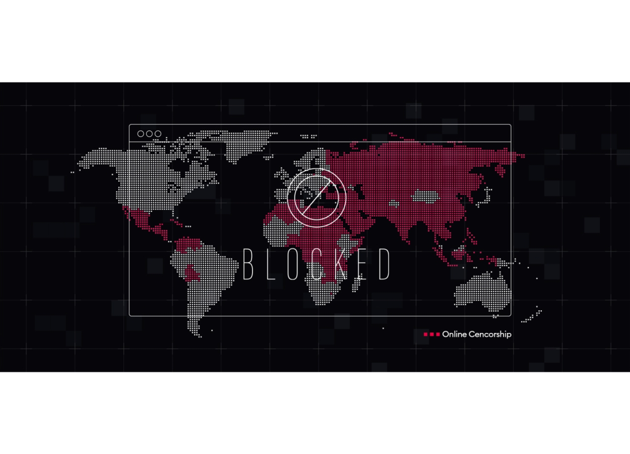 A large view of a world map