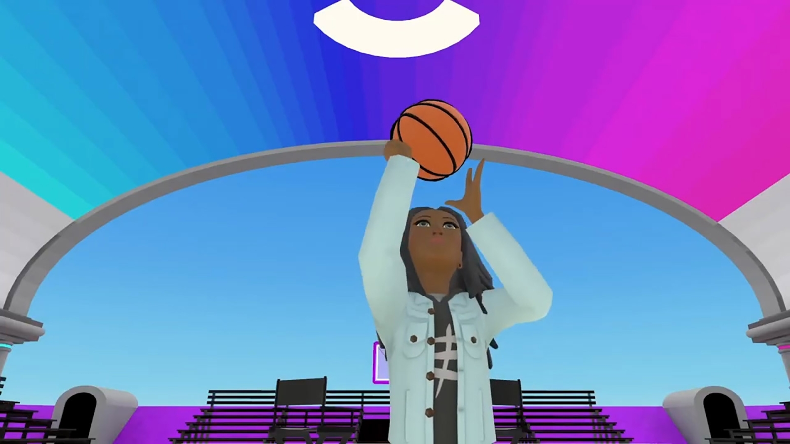 Renee Montgomery takes a shot