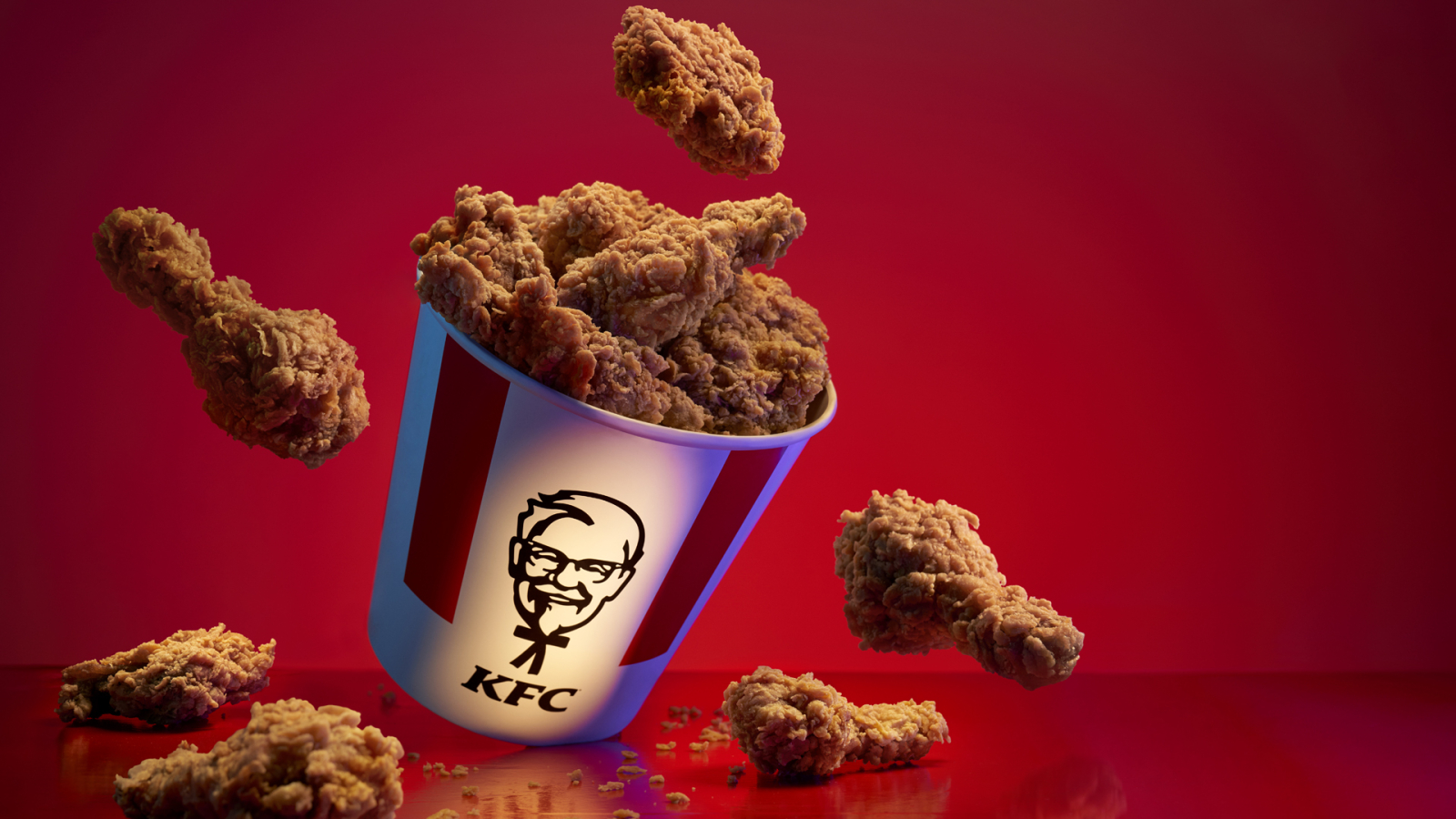 KFC bucket of chicken
