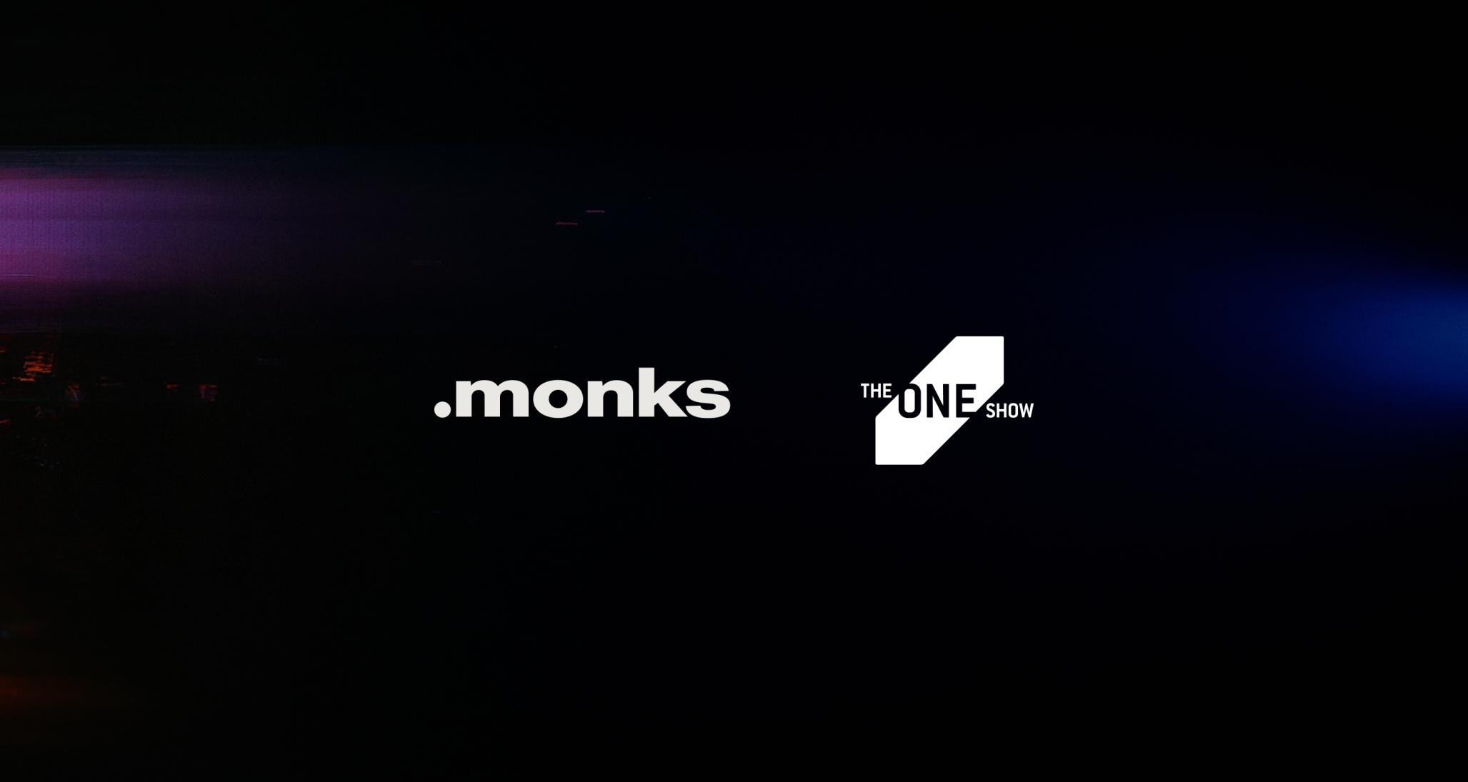 Monks logo and the One Show logo